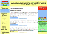 Desktop Screenshot of modelmotorist.com
